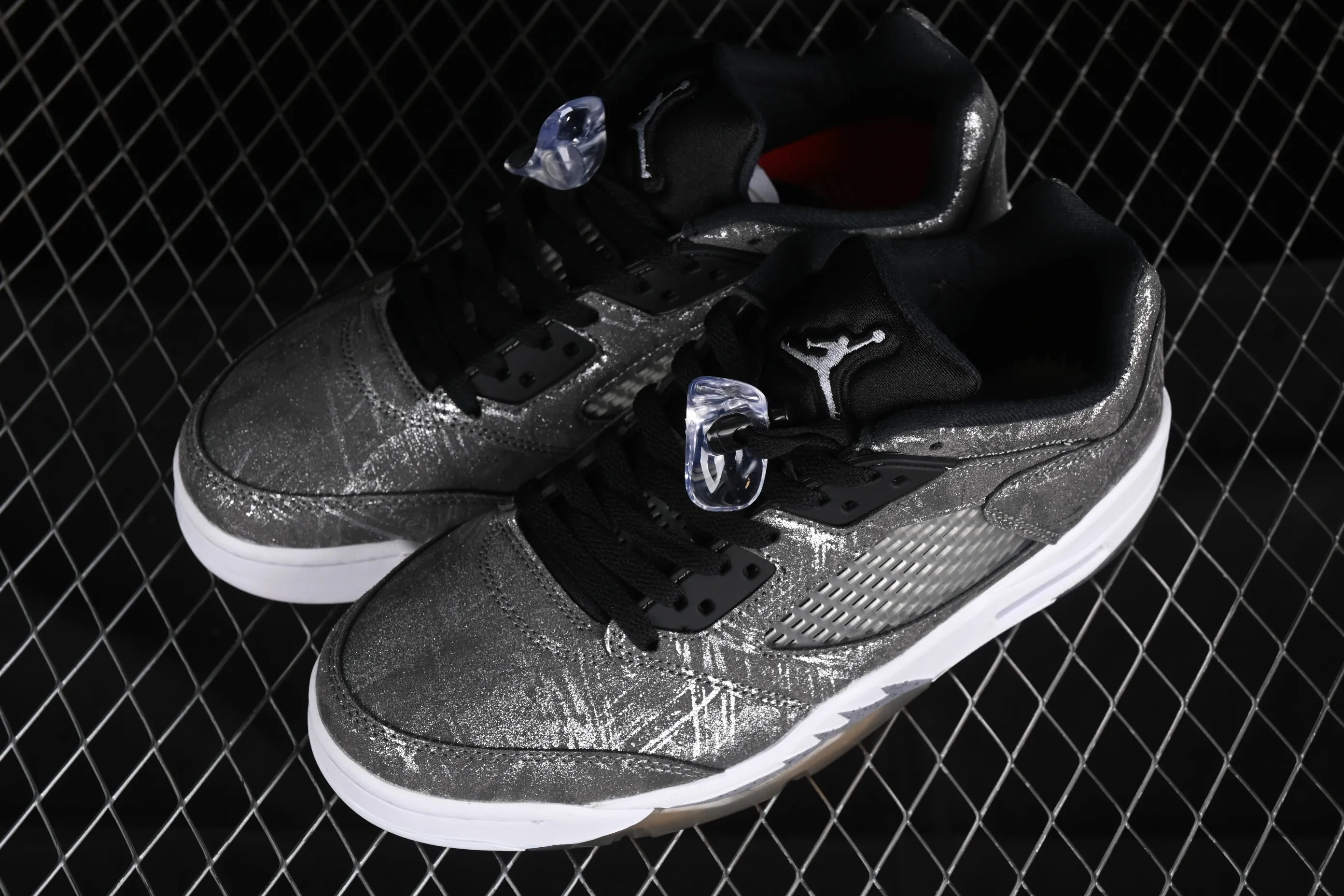 All categories Air Jordan Jordan series basketball shoes Air Jordan 5 Air Jordan 5 Low Premium "ASG" AJ5 Joe 5 gray and silver color low-top basketball shoes 819951-003